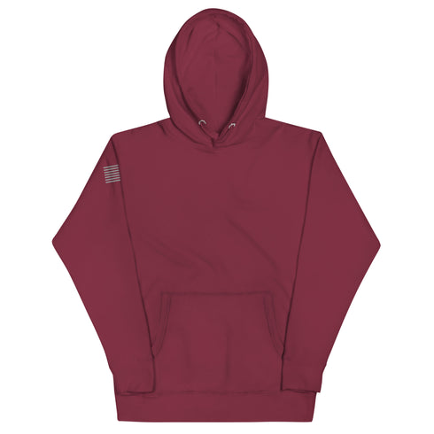 A Hero Is Someone Who Has Given His Life To Something Bigger Than Oneself Unisex Hoodie (Back Design) - Mainstream Freedom